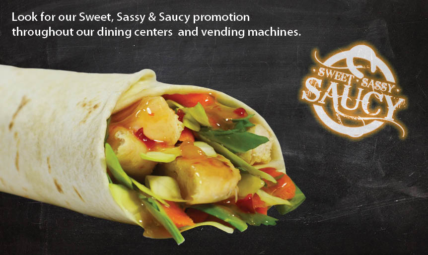 AVI Foodsystems August Promotion - Sweet, Sassy and Saucy